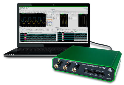 Analog Discovery Pro ADP2230: Mixed Signal USB Oscilloscope, Waveform Generator, Logic Analyzer, and Variable Power Supply