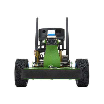 JetRacer Professional Version ROS AI Kit B, Dual Controllers AI Robot, Lidar Mapping, Vision Process