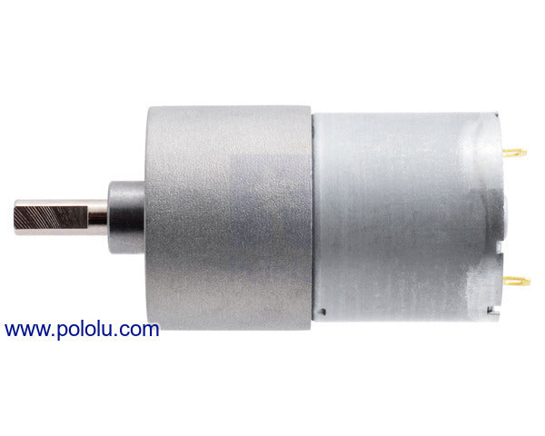 150:1 Metal Gearmotor 37Dx57L mm (Helical Pinion)