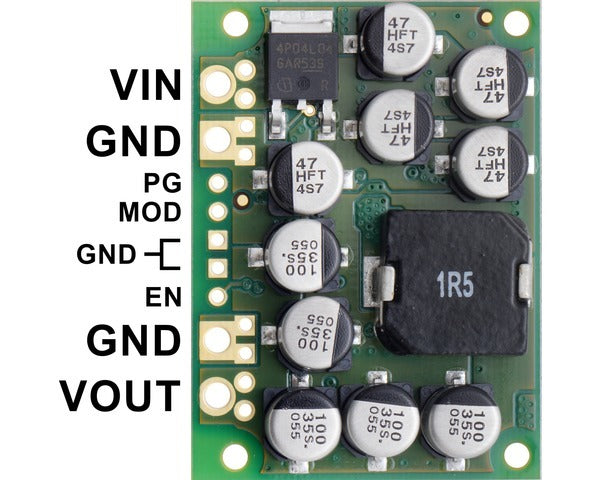 Pololu 9V, 15A Step-Down Voltage Regulator D24V150F9