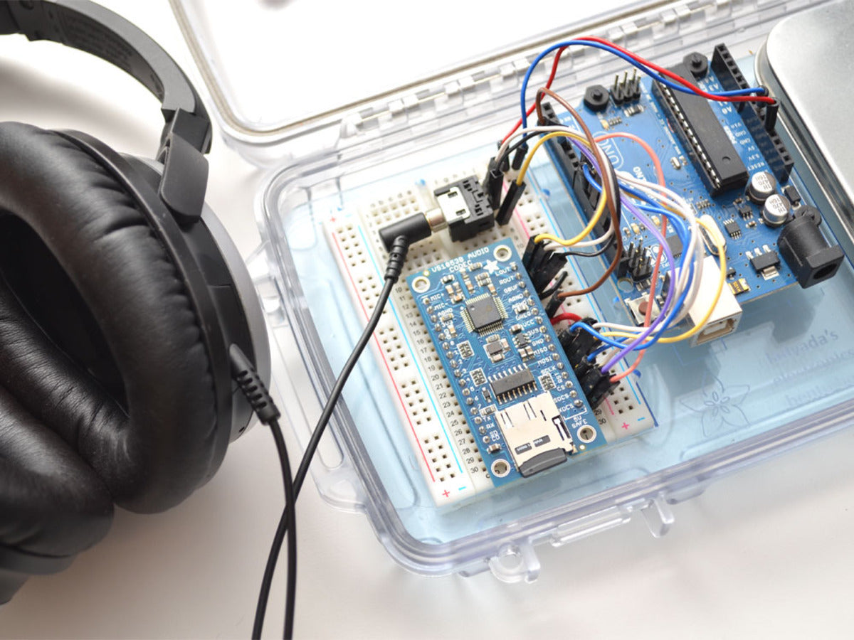 VS1053 Codec + MicroSD Breakout - MP3/WAV/MIDI/OGG Play + Record - v2