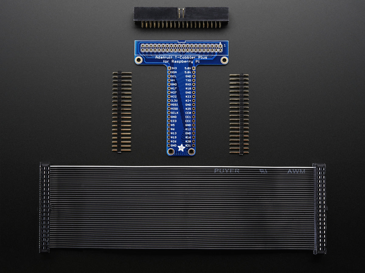 Adafruit Pi T-Cobbler Plus Kit - Breakout for Pi A+/B+/Pi 2