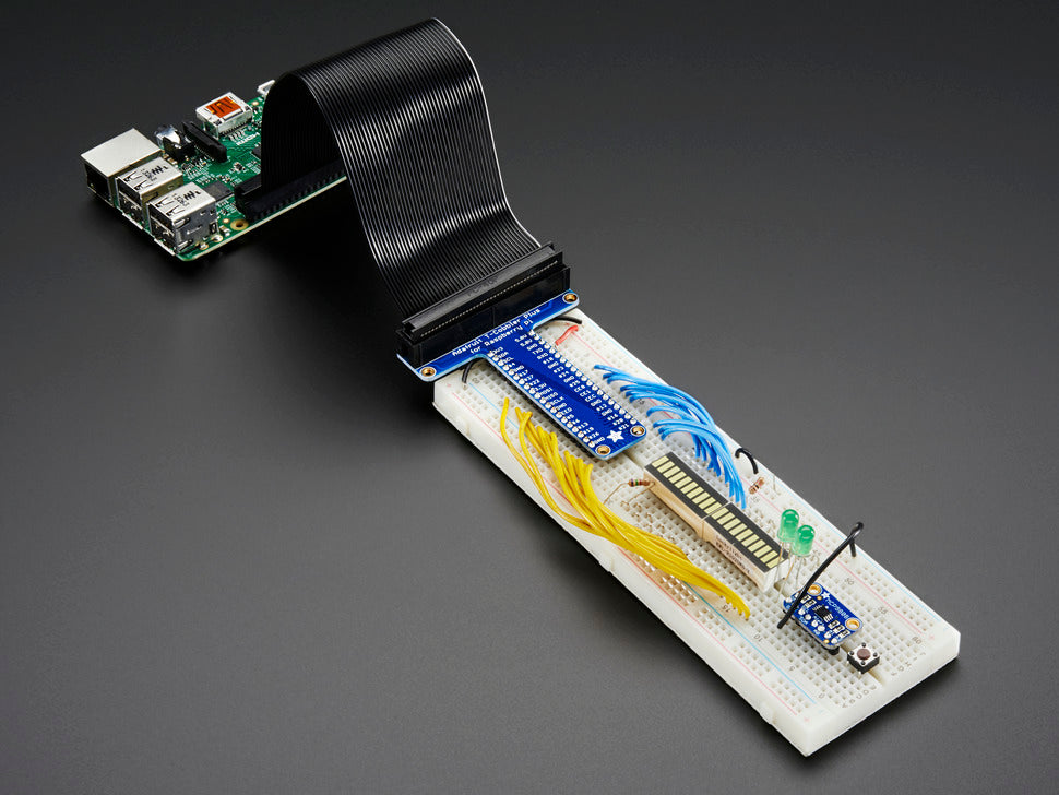 Adafruit Pi T-Cobbler Plus Kit - Breakout for Pi A+/B+/Pi 2