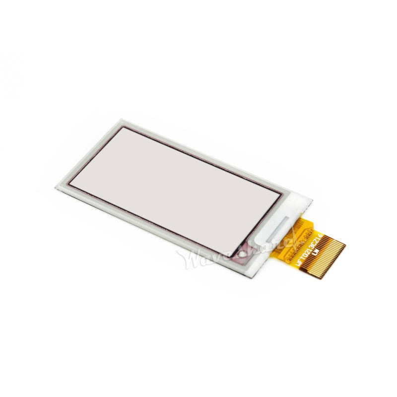 Écran E-Ink Flexible 2.13" Raw Display Noir/Blanc - Courbable Pour Surfaces Arrondies - SPI Raspberry Pi Arduino
