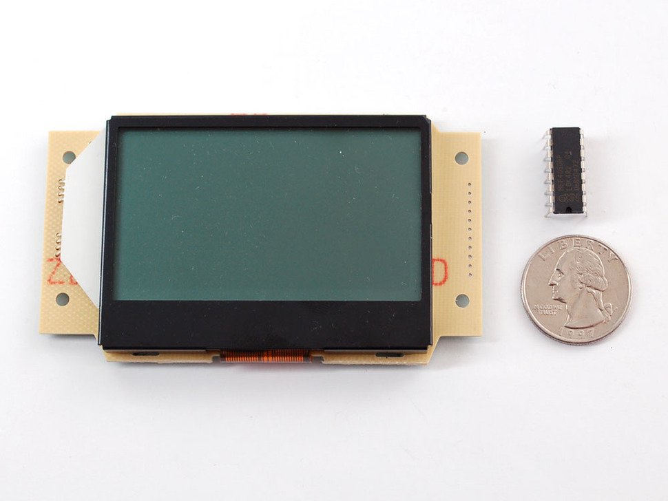 Graphic ST7565 Positive LCD (128x64) with RGB backlight + extras - ST7565