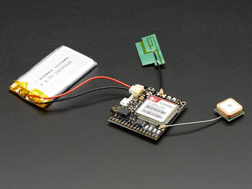 Adafruit FONA 808 - Mini Cellular GSM + GPS Breakout