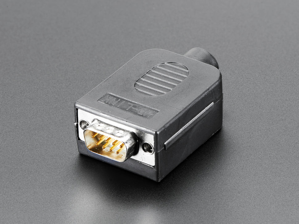 DE-9 (DB-9) Male Plug to Terminal Block Breakout