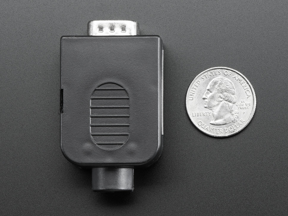 DE-9 (DB-9) Male Plug to Terminal Block Breakout
