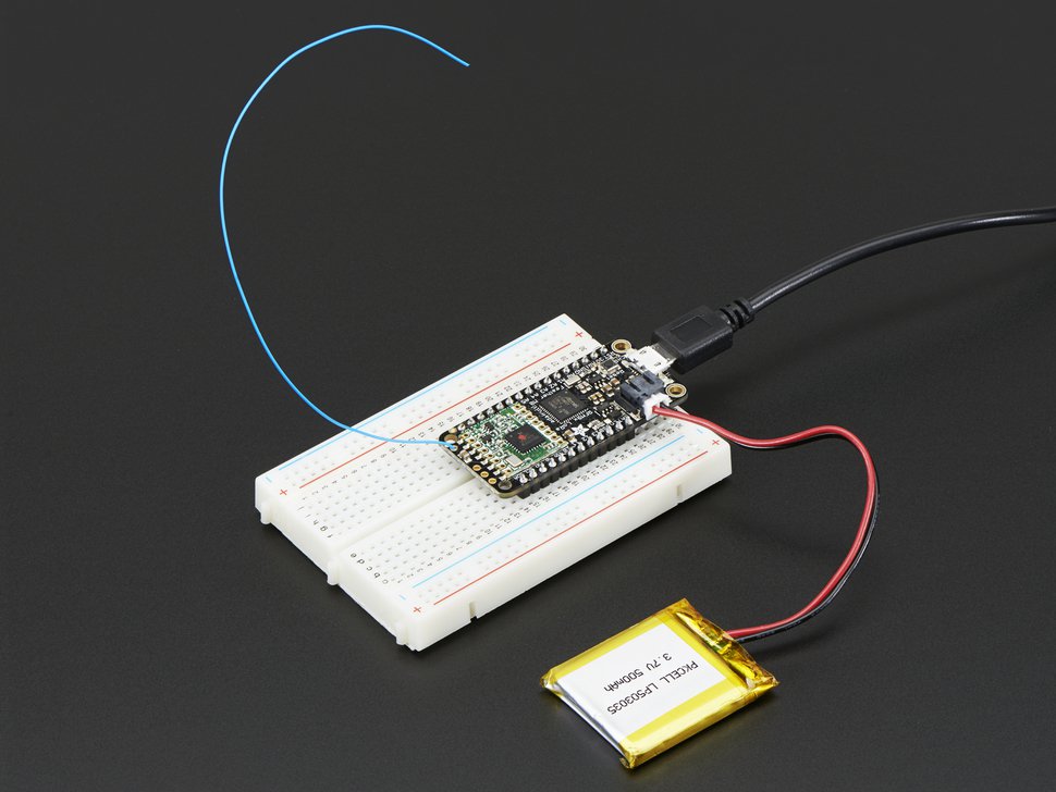 Adafruit Feather M0 RFM95 LoRa Radio - 433MHz