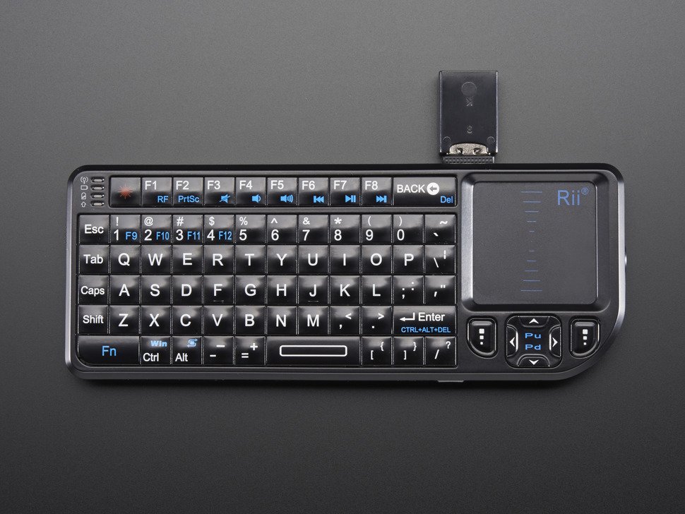 Miniature Wireless USB Keyboard with Touchpad