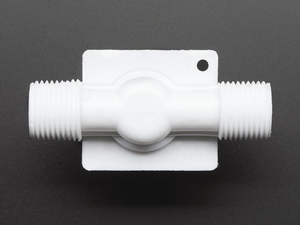 Plastic Water Solenoid Valve - 12V - 1/2" Nominal