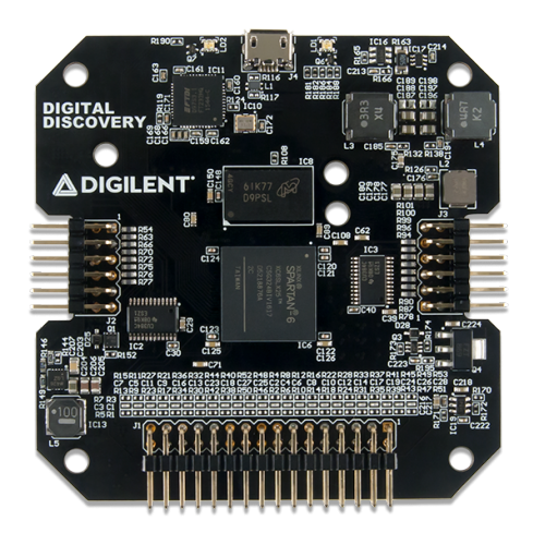 Digital Discovery: Portable Logic Analyzer and Digital Pattern Generator with High Speed Adapter wit