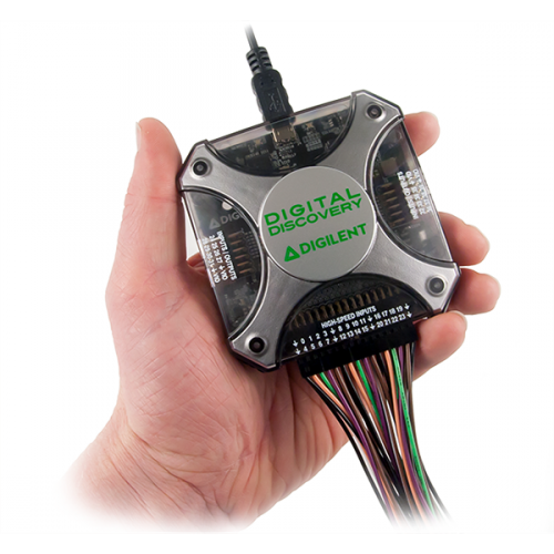 Digital Discovery: Portable Logic Analyzer and Digital Pattern Generator with High Speed Adapter wit
