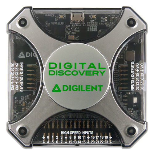 Digital Discovery: Portable Logic Analyzer and Digital Pattern Generator with High Speed Adapter wit