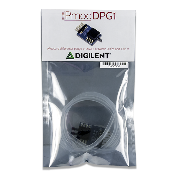 Pmod DPG1: Differential Pressure Gauge Sensor