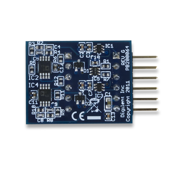 Pmod AD1: Two 12-bit A/D Inputs