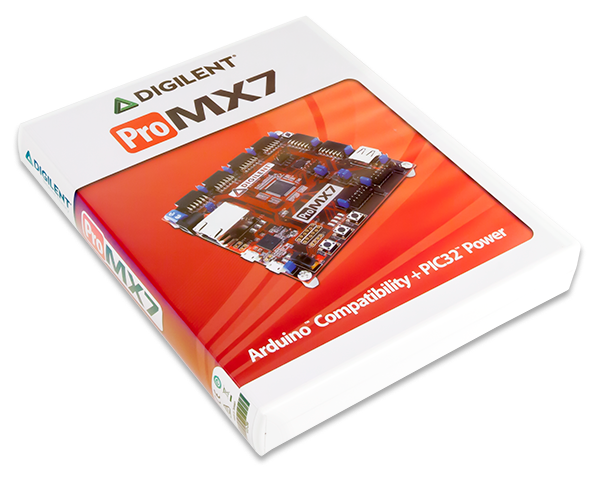 Digilent Pro MX7: PIC32-based Embedded Systems Trainer Board
