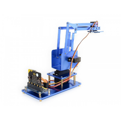 4-DOF Metal Robot Arm Kit for micro:bit, Bluetooth