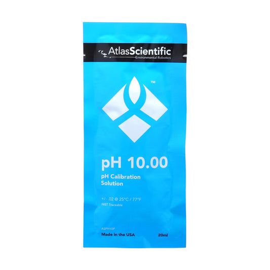Atlas Scientific pH 10.00 Calibration Solution Pouch