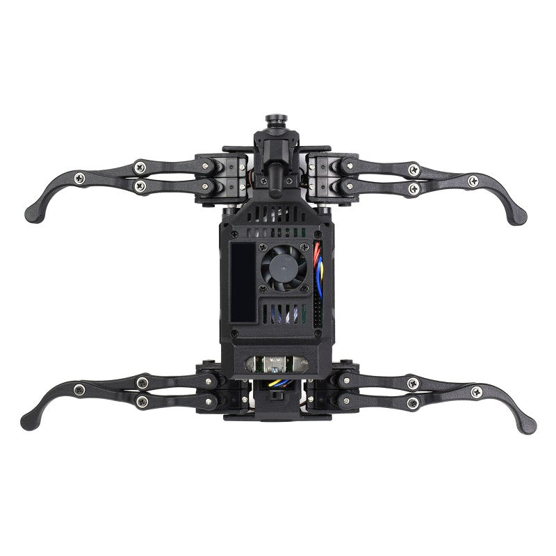 WAVEGO PI4 Kit , 12-DOF Bionic Dog-Like Robot, Open Source for ESP32 And PI4B, Facial Recog