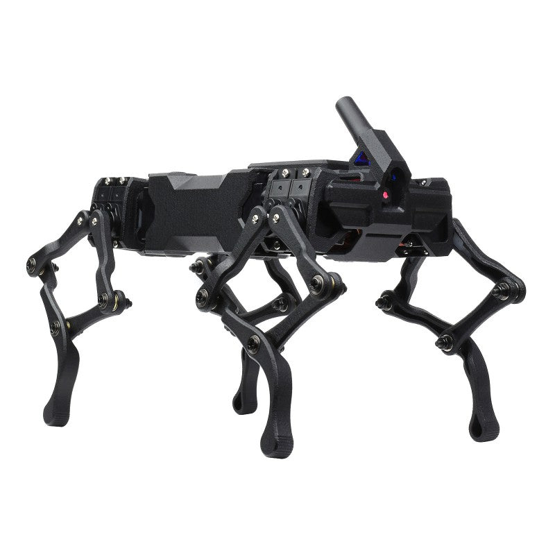 WAVEGO PI4 Kit , 12-DOF Bionic Dog-Like Robot, Open Source for ESP32 And PI4B, Facial Recog