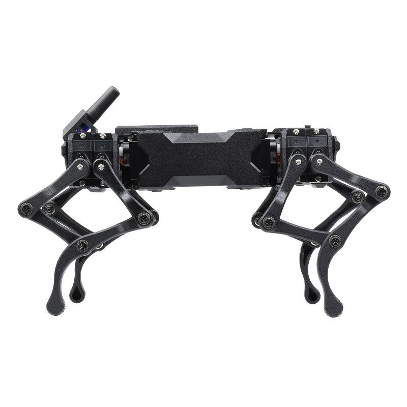 WAVEGO PI4 Kit , 12-DOF Bionic Dog-Like Robot, Open Source for ESP32 And PI4B, Facial Recog