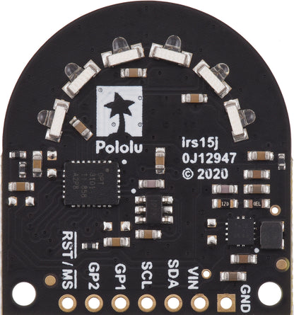 3-Channel Wide FOV Time-of-Flight Distance Sensor for TI-RSLK MAX Using OPT3101