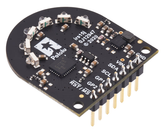 3-Channel Wide FOV Time-of-Flight Distance Sensor for TI-RSLK MAX Using OPT3101