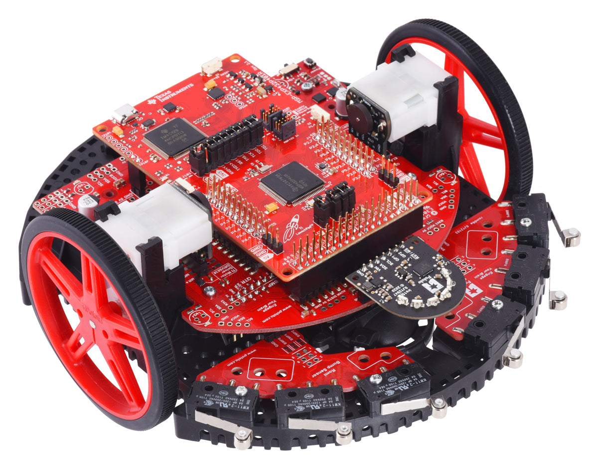 3-Channel Wide FOV Time-of-Flight Distance Sensor for TI-RSLK MAX Using OPT3101