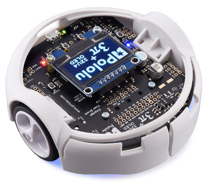 3pi+ 32U4 OLED Robot Kit with 30:1 MP Motors (Standard Edition Kit)