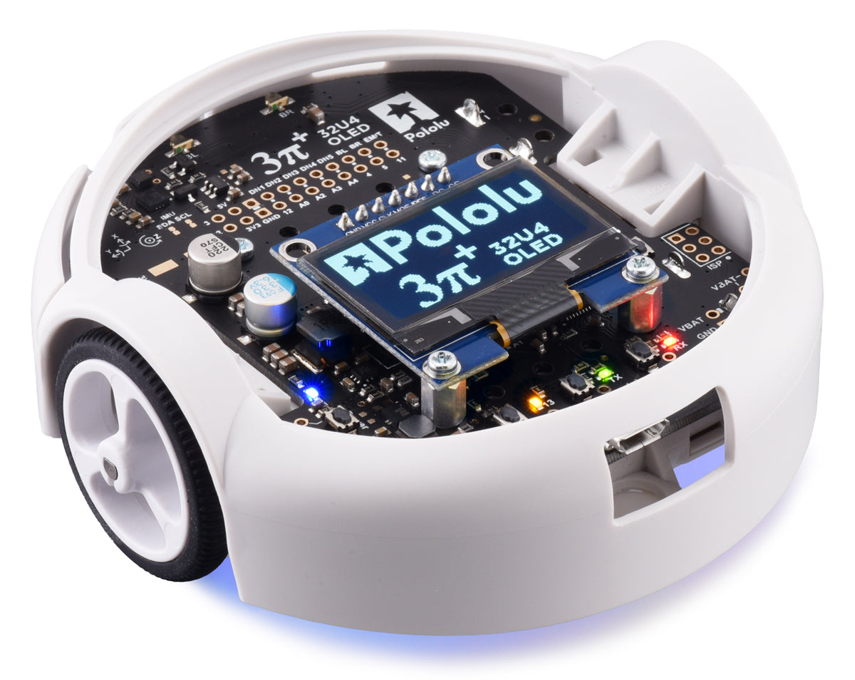 3pi+ 32U4 OLED Robot Kit with 30:1 MP Motors (Standard Edition Kit)