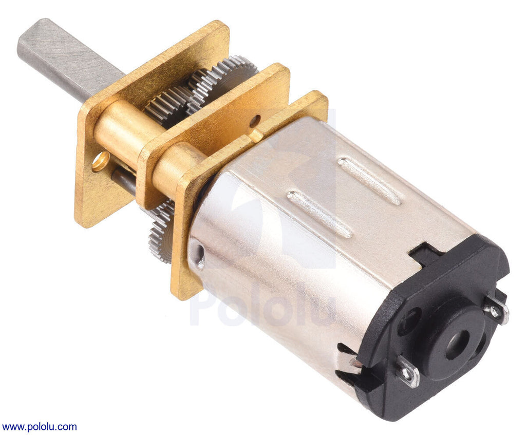 50:1 Micro Metal Gearmotor HPCB 6V with Extended Motor Shaft