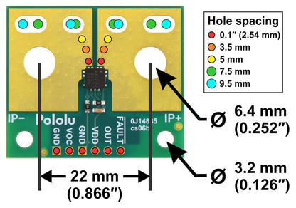 ACS37220LEZATR-100B3 Current Sensor Large Carrier -100A to +100A, 3.3V