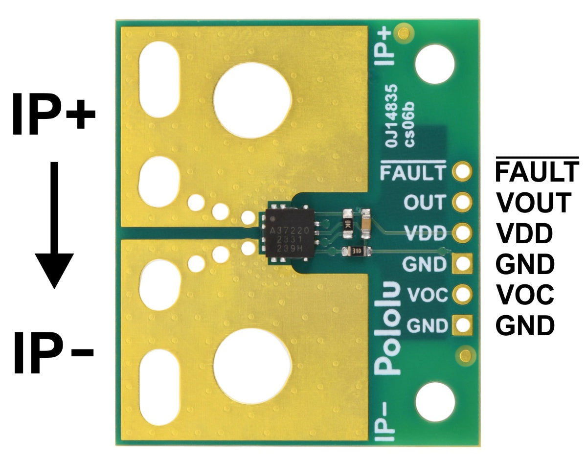 ACS37220LEZATR-100B3 Current Sensor Large Carrier -100A to +100A, 3.3V