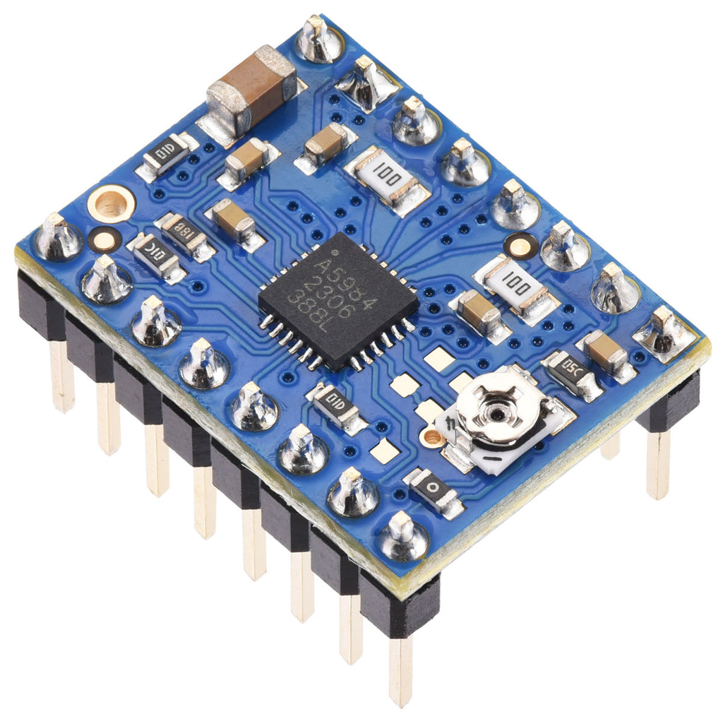 Motor Driver Color:blue A5984 Stepper Motor Driver Carrier, Adjustable Current, Blue Edition ...