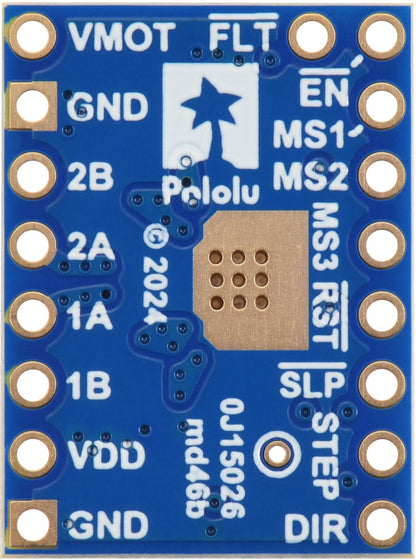 A5984 Stepper Motor Driver Carrier, Adjustable Current, Blue Edition