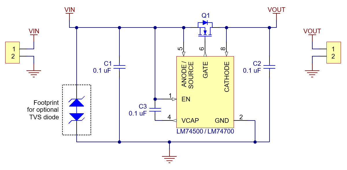 Pololu Reverse Voltage Protector, 4-60V, 10A