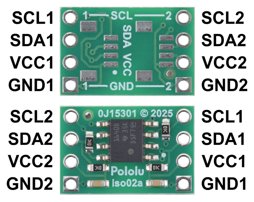 Pololu I²C Isolator, ISO1640
