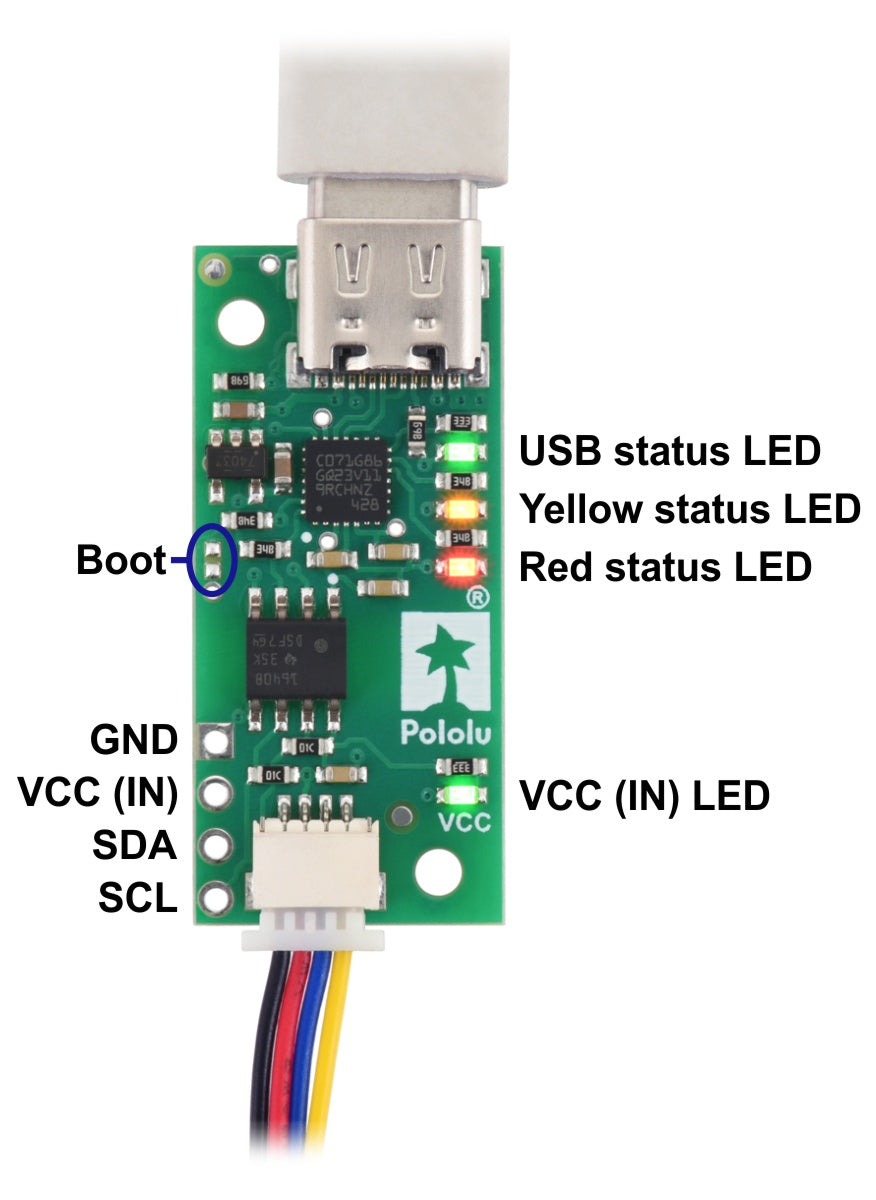 Pololu Isolated USB-to-I²C Adapter