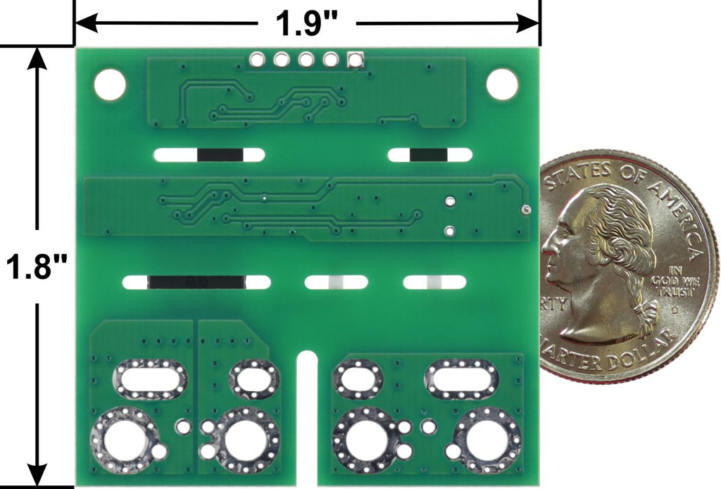 ACS37800KMACTR-030B3-I2C Power Monitor Carrier with Secondary I²C Isolation (Soldered Terminal Block