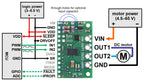 DRV8263H Single Brushed DC Motor Driver Carrier