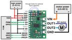 DRV8263H Single Brushed DC Motor Driver Carrier