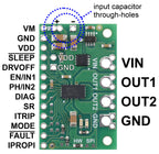 DRV8263H Single Brushed DC Motor Driver Carrier