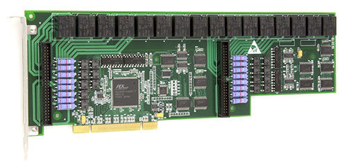 PCI-PDISO8, 8 Electromechanical Relays, Isolated Input, 500V