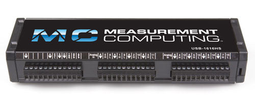 USB-1616HS-4, USB DAQ, 4 16SE, 8DIFF AI, 16B, 1mS/s, 24DIO