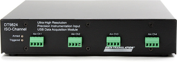 DT9824, Simultaneous USB DAQ, 24B, 4800Hz/CH