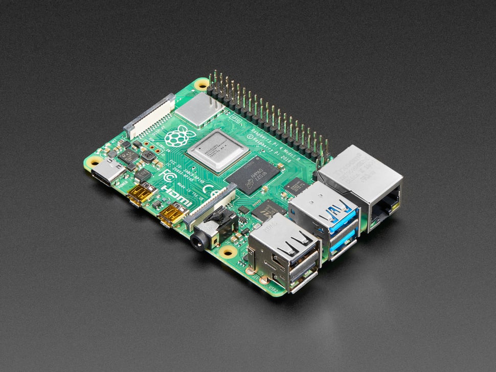 Raspberry Pi 4 Model B with 4GB RAM