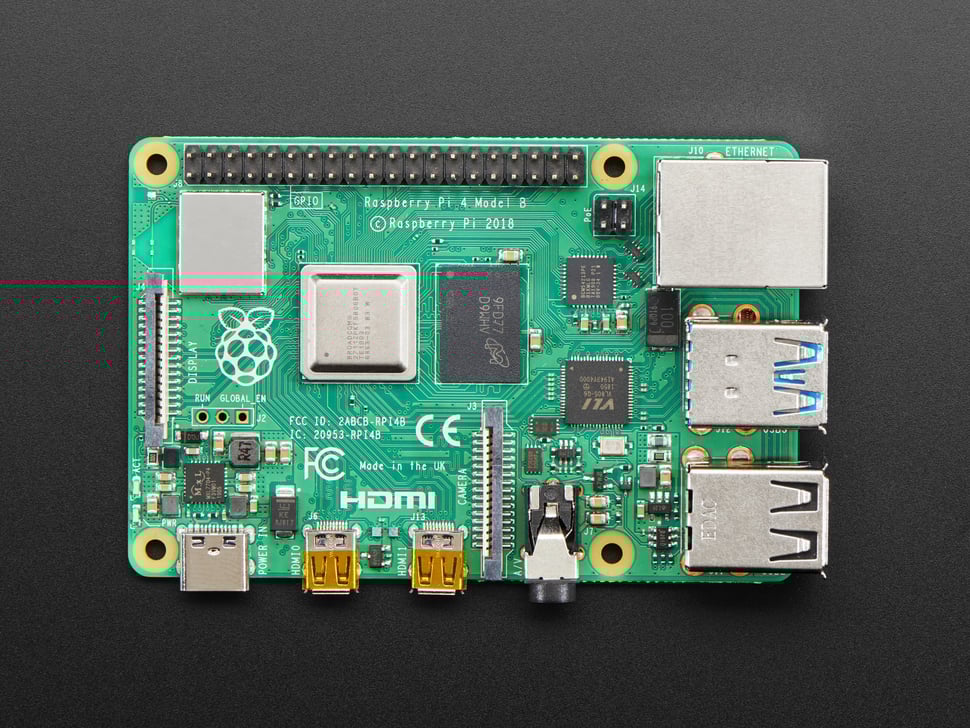 Raspberry Pi 4 Model B with 4GB RAM