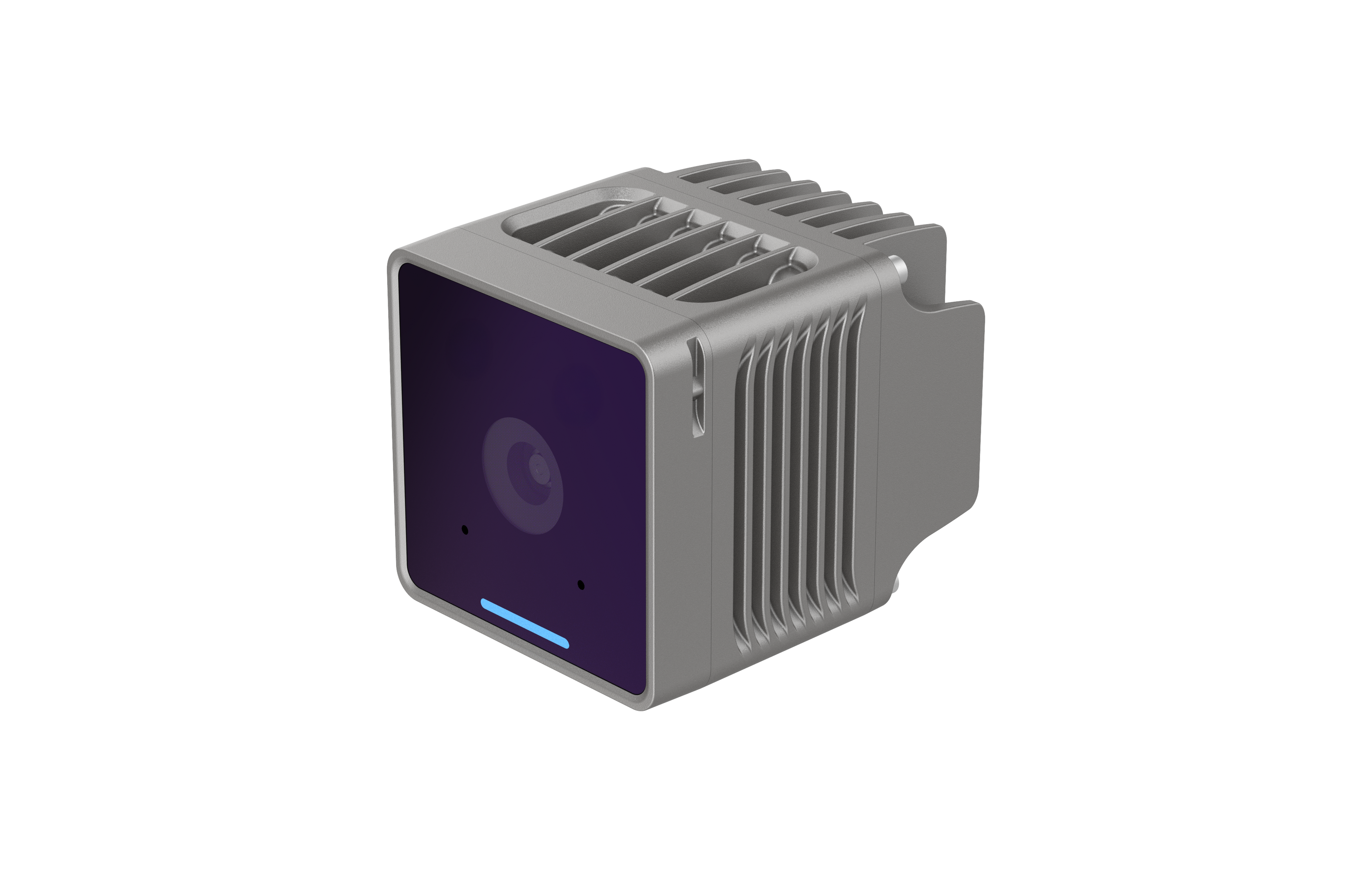 Luxonis OAK 4 S Fixed Focus edge-AI camera, front view