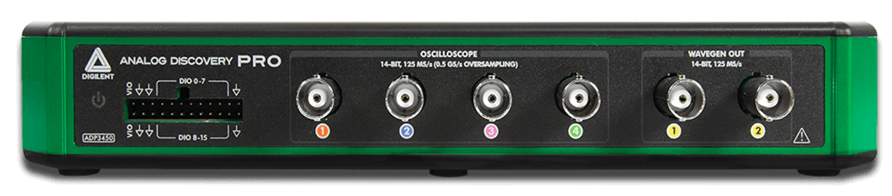 Analog Discovery Pro ADP3250: Portable High Resolution Mixed Signal Oscilloscope with BNC probes